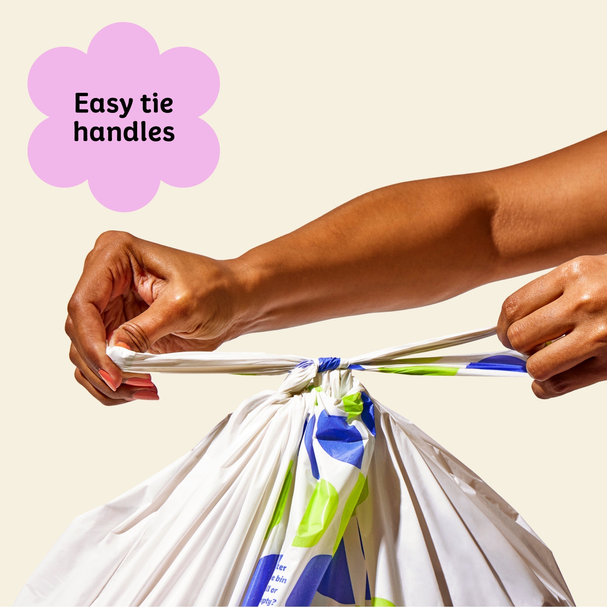 100% Recycled Trash Bags
