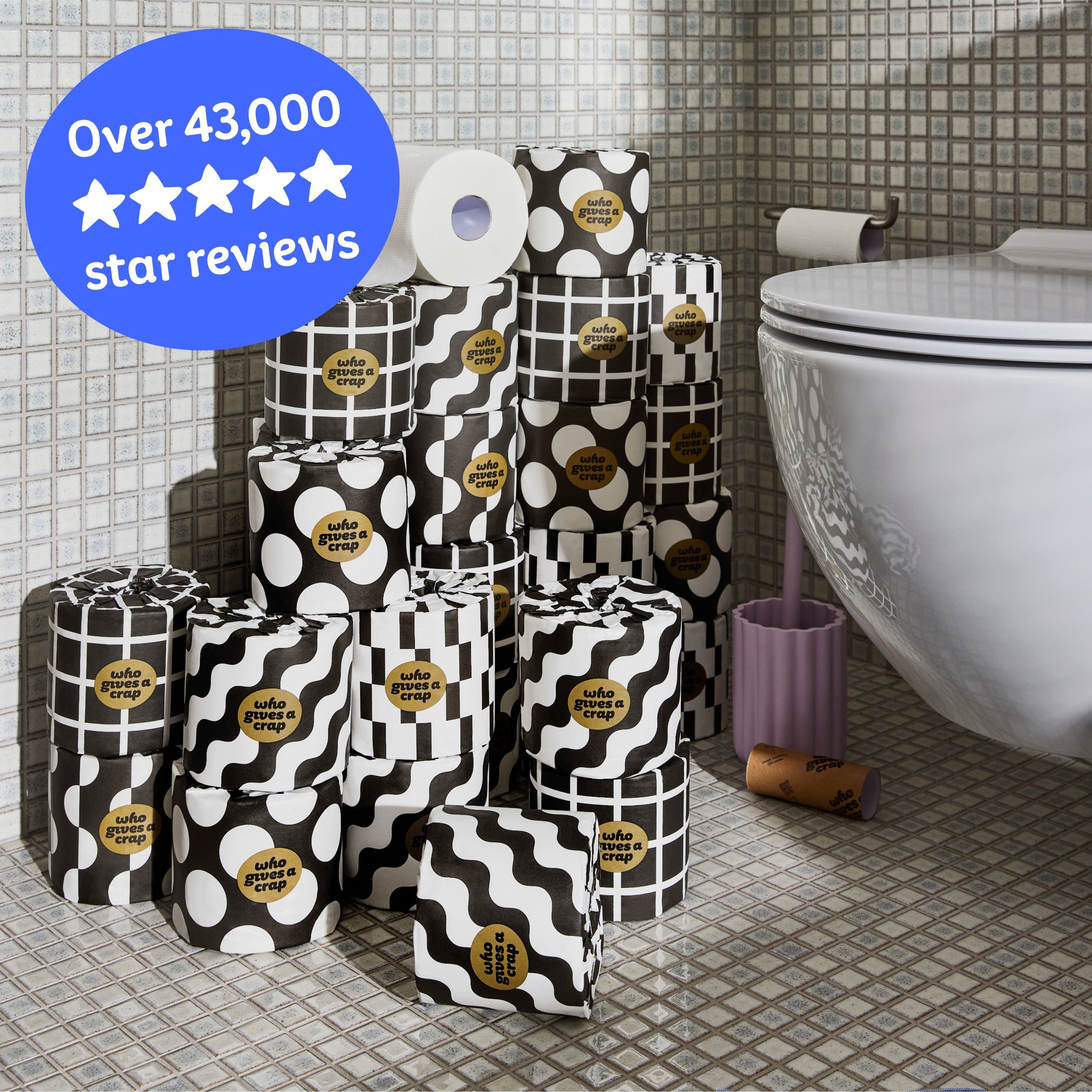 100% Bamboo Toilet Paper